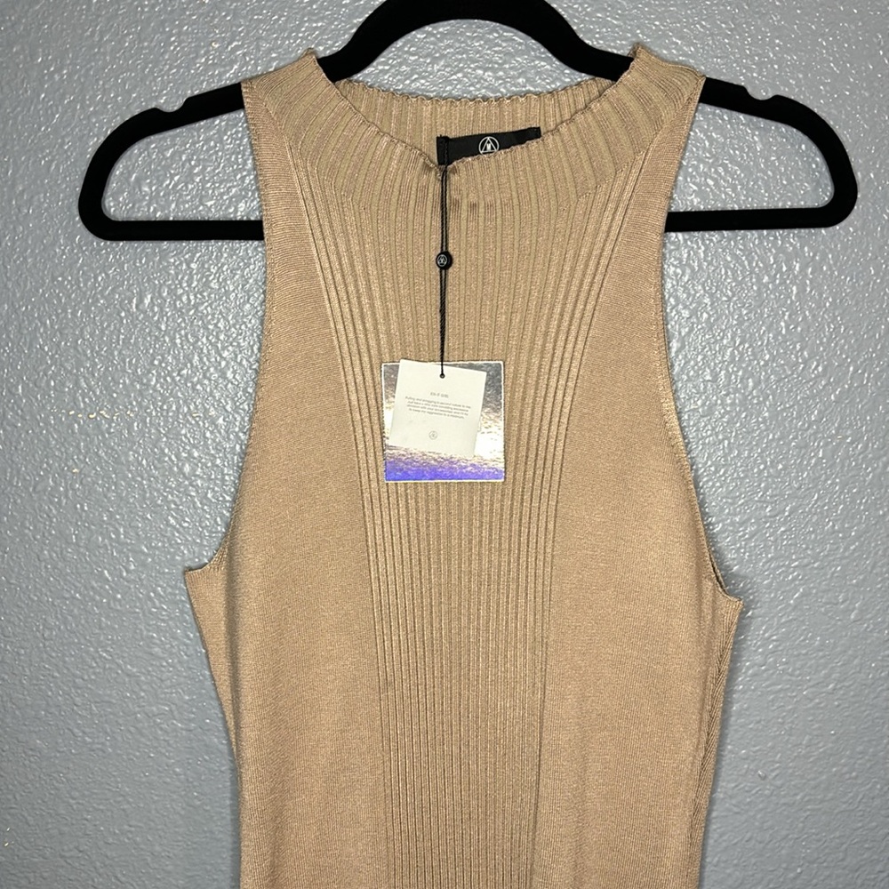 Miss Guided Mock Neck Dress